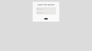 Login to Talic app store - Tata AIA Life
