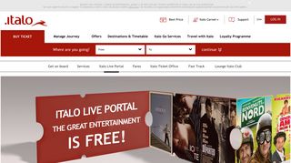 Italolive Portal: enjoy our high speed entertainment on board ...