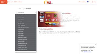 Italo: enjoy Wi-fi and live TV during your travel - OUI - OUI.sncf