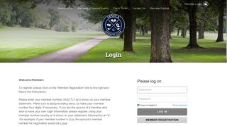 Itasca Country Club - Login