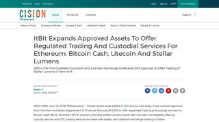 itBit Expands Approved Assets To Offer Regulated Trading And ...