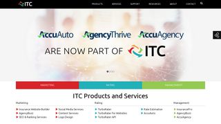 Insurance Agency Marketing, Rating, and Management Systems - ITC