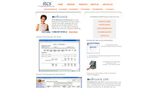 ITCS-WebClock Time and Attendance System