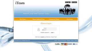 iTeam Login - iTeam for my Business