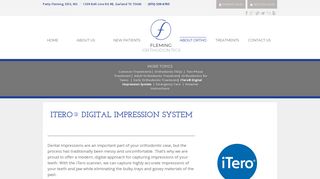 ITero® Digital Impression System Garland TX | Fleming Orthodontics