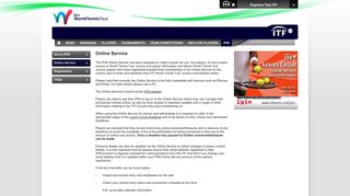 Online Service - ITF Tennis - JUNIORS