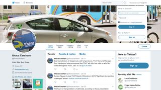 Ithaca Carshare (@ithacacarshare) | Twitter