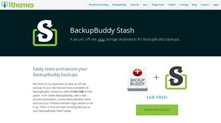 BackupBuddy Stash - iThemes