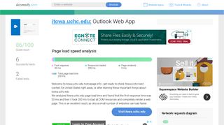 Access itowa.uchc.edu. Outlook Web App