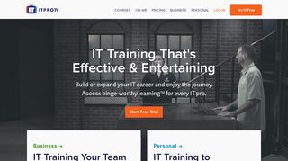Online IT Training & Certification Courses | ITProTV