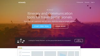 Travefy: Itinerary Management For Travel Professionals
