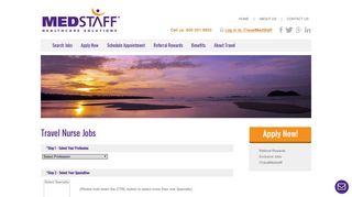 MedStaff - Travel Nursing Job Search