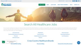 Healthcare Jobs with Cross Country Healthcare | Cross Country ...