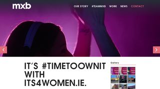 It's #TimeToOwnIt with its4women.ie. - MXB