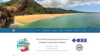 IEEE ITSC 2018 - Home