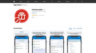 ItsDeductible on the App Store - iTunes - Apple