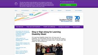 It's Learning Disability Week and we're celebrating with a 'sing & sign ...