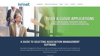 Ivrnet Inc. | Voice, Data, Cloud Applications
