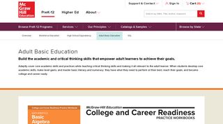 Adult Basic Education - McGraw-Hill Education