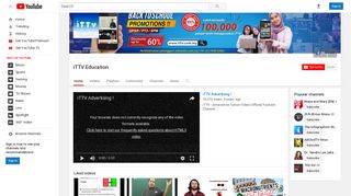 iTTV Education - YouTube
