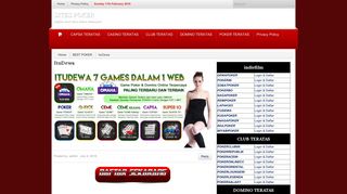 ItuDewa - Sites Poker