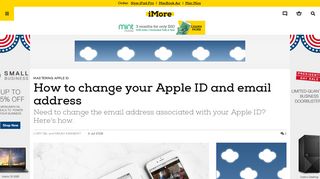 How to change your Apple ID and email address | iMore