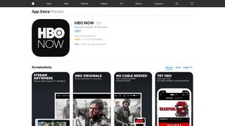 HBO NOW on the App Store - iTunes - Apple