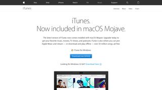iTunes - Upgrade to Get iTunes Now - Apple