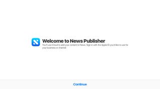 News Publisher - iCloud