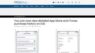 You can now view detailed App Store and iTunes purchase history on ...