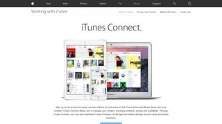 iTunes - Sell Your Content - iTunes Connect - Apple (CA)