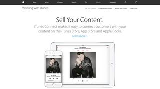 iTunes - Working with iTunes - Sell Your Content - Apple (CA)