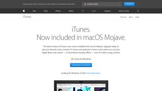 iTunes - Upgrade to Get iTunes Now - Apple