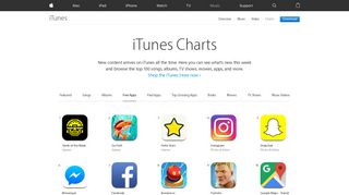 iTunes - Browse the top free apps on the App Store - Apple