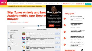Skip iTunes entirely and browse Apple's mobile App Store from the ...