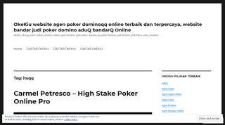 ituqq – OkeKiu website agen poker dominoqq online terbaik dan ...