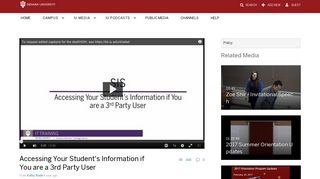 Accessing Your Student's Information if You are a 3rd Party User ...