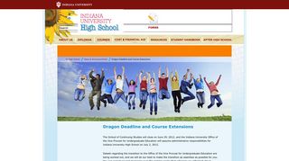 Dragon Deadline and Course Extensions - Indiana University High ...