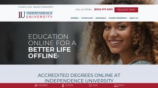 Independence University - An Accredited Online College