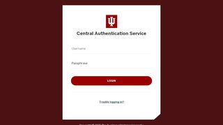 Central Authentication Service @ Indiana University