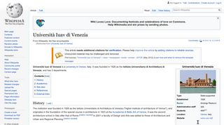 Università Iuav di Venezia - Wikipedia
