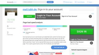 Access mail.iubh.de. Sign in to your account