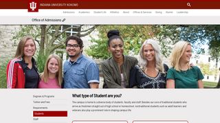 Students :: Indiana University Kokomo