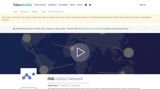 IUNGO Network - ICO is open now - TokenMarket