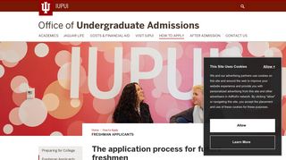 Freshman Applicants: How to Apply: Office of Undergraduate ...