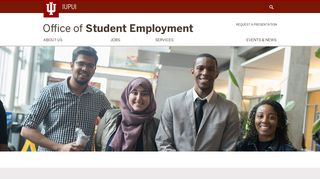 Office of Student Employment: IUPUI