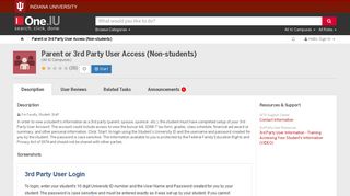 Parent or 3rd Party User Access (Non-students) | All IU Campuses ...