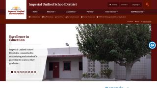 Imperial Unified School District Office - Home
