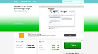 sunapsis.valpo.edu - Welcome to the iValpo Services... - Sunapsis Valpo