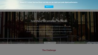 Ivanhoe Grammar School Portal Solution Case Study | elcom